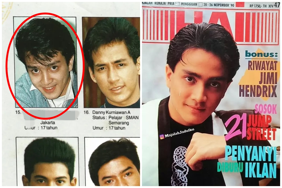 Finalis Cover Boy ini ternyata kakak aktor lawas, intip 7 potret lamanya yang dulunya juga penyanyi