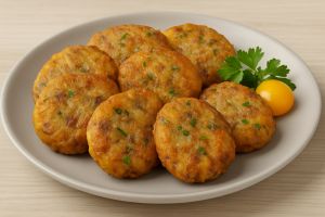 Resep perkedel singkong daging cincang, luarnya garing dalamnya lembut gurih