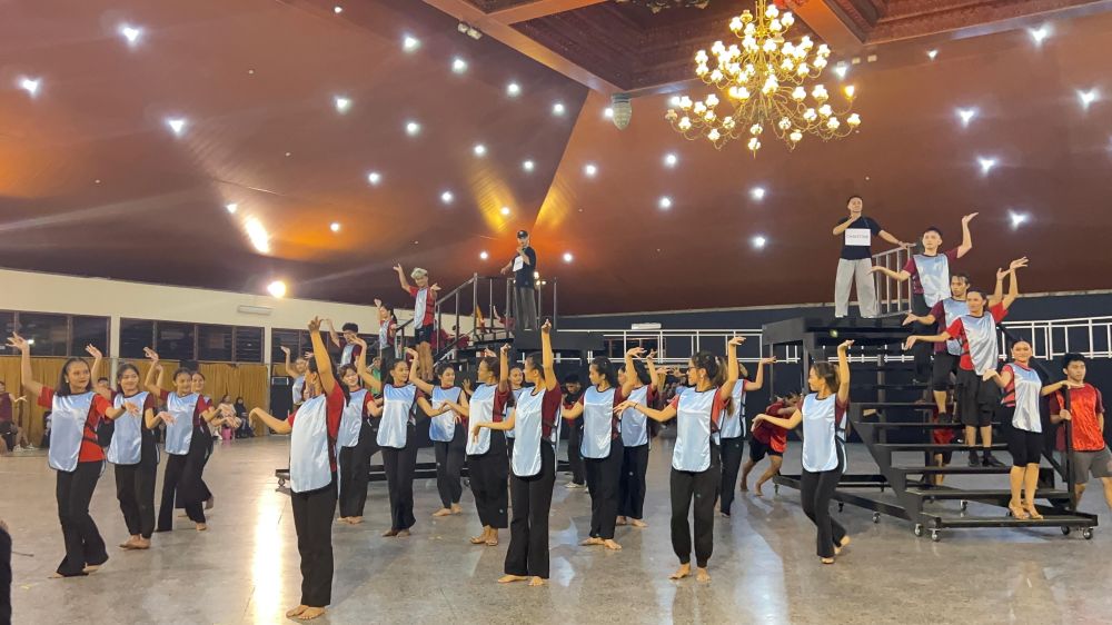 Cerita Indra Bekti persiapan jadi Bagong Punakawan di pagelaran seni teatrikal Hikayat Nusantara