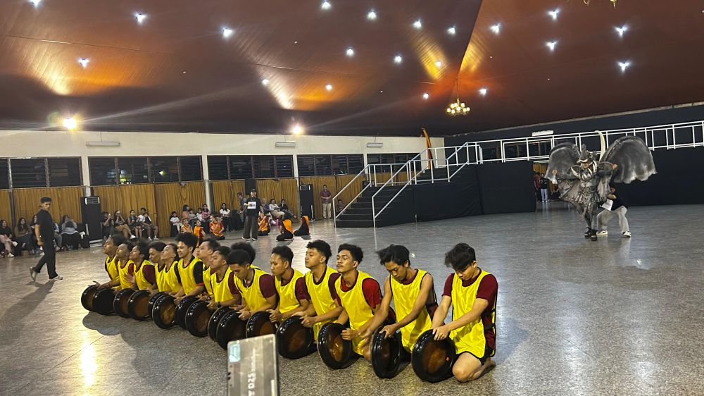 Cerita Indra Bekti persiapan jadi Bagong Punakawan di pagelaran seni teatrikal Hikayat Nusantara