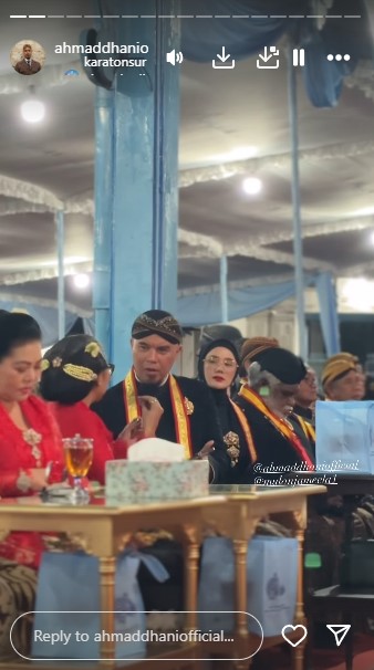 9 Potret Ahmad Dhani dapat gelar bangsawan dari Keraton Solo, gelarnya Kanjeng Pangeran