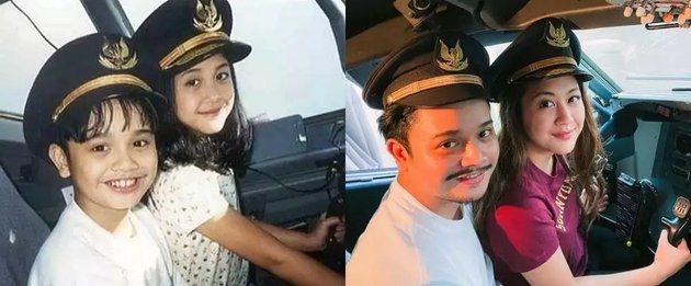 Parasnya tak menua bak vampire, potret 11 seleb reka ulang foto lawas ini bikin melongo