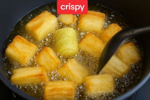 Nyesel baru tahu, ternyata begini cara goreng singkong biar nggak keras, nggak perlu direbus