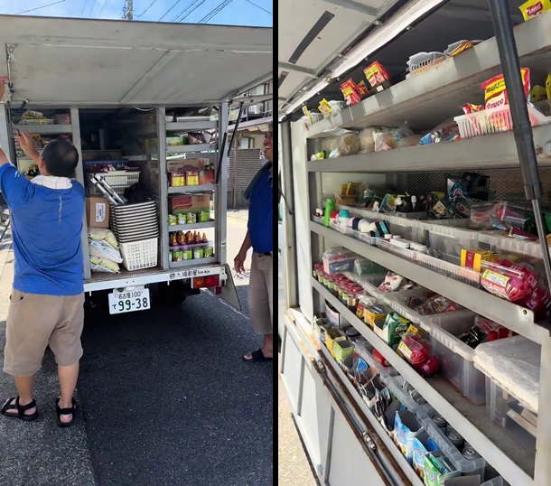 Kreatif pol, WNI ini buat toko kelontong keliling khusus produk asal Indonesia di Jepang