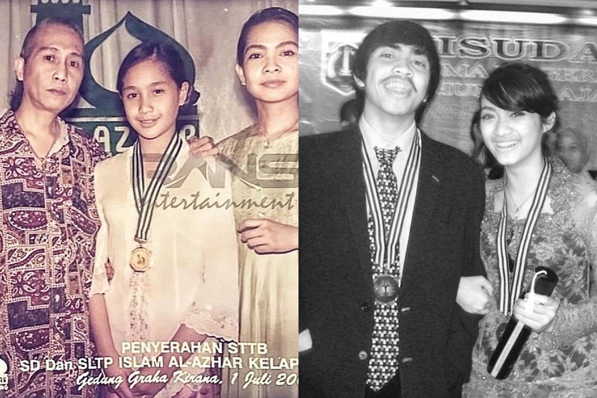 Parasnya beda dengan sekarang, potret jadul 11 seleb pas lulusan sekolah ini bikin lupa wajah aslinya