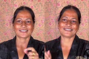 Transformasinya fix bikin kaget! Wajah berflek bisa se-flawless ini, hasil complexionnya bikin melongo