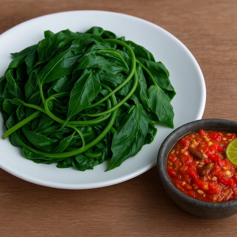 Bosan ditumis? Ini 4 resep olahan daun ubi jalar dari gulai creamy sampai lalapan cocol sambal terasi