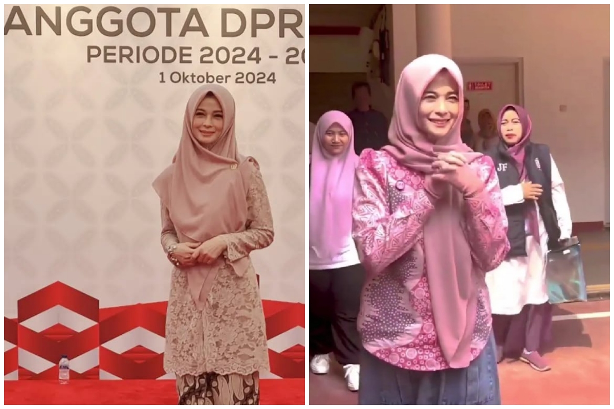 9 Potret Jihan Fahira sambangi warga saat reses anggota DPD, penampilannya dipuji karena bersahaja pol