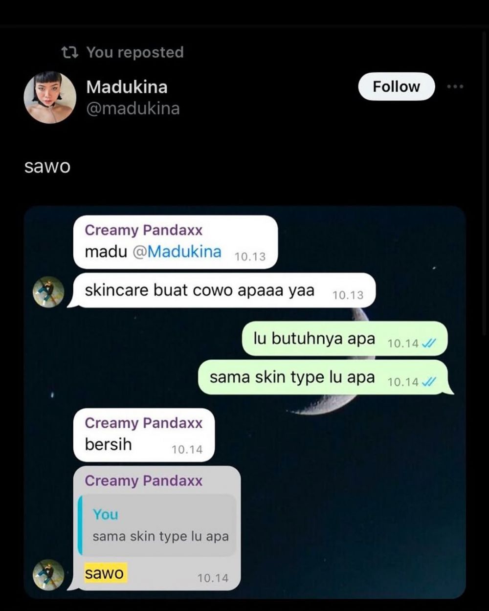 Bacanya nggak kuat, 10 chat lucu orang salah paham terbaru ini endingnya bikin nyengir kuda