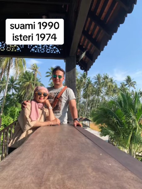 Kisah Romansa beda generasi ini bukti bahagia bukan soal usia, istri kelahiran 1974, suami lahir 1990