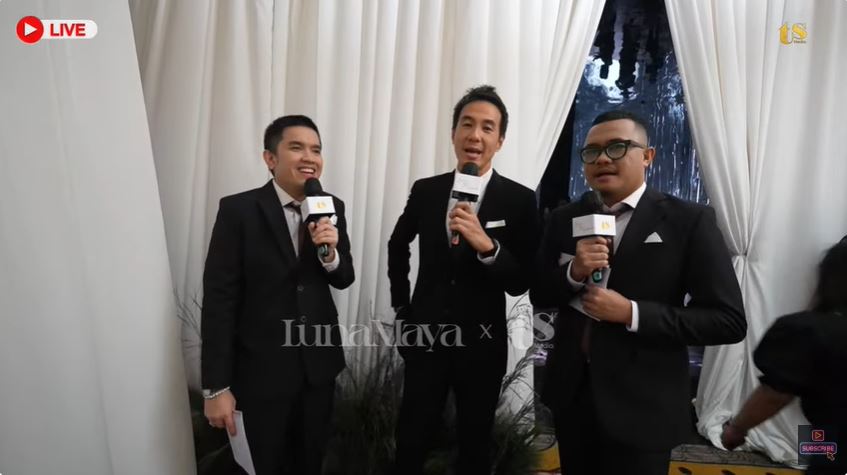 Undang sekitar 800 orang, ini potret 10 seleb hadiri resepsi nikahan Luna Maya dan Maxime Bouttier