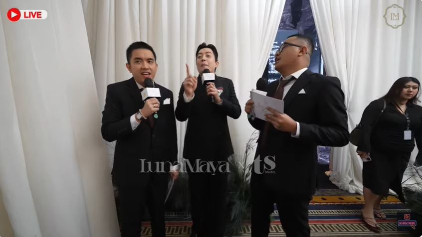 Undang sekitar 800 orang, ini potret 10 seleb hadiri resepsi nikahan Luna Maya dan Maxime Bouttier