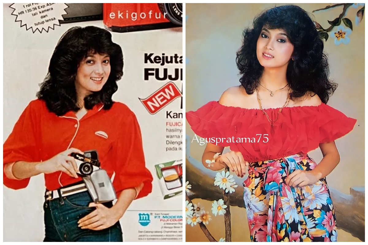 Model iklan kamera ini ternyata ibu sambung dari aktor top Tanah Air, intip 9 potret lawasnya