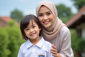 Trik makeup 5 menit sebelum antar anak sekolah, tetap segar sepanjang hari