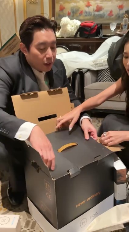 Gokil! Cerita Luna Maya & Maxime beri suvenir mesin kopi Rp2,9 juta, ide awalnya dari celetukan iseng