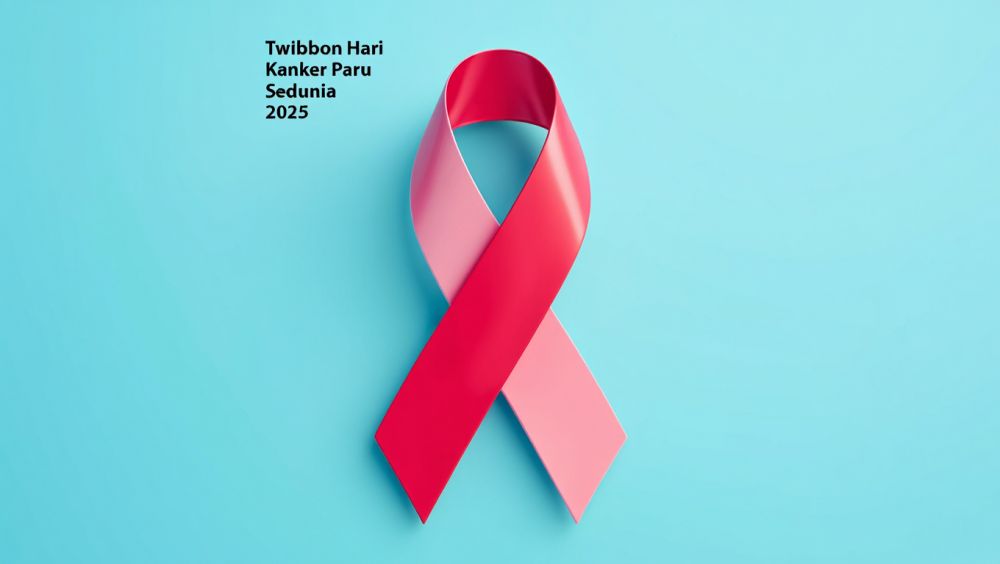100 Kata-kata Twibbon Hari Kanker Paru Sedunia 2025, singkat tapi menyentuh hati