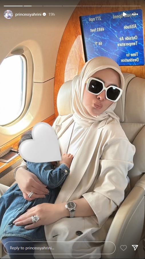 9 Momen Syahrini dan Reino Barack pulang ke Indonesia usai punya anak, naik jet pribadi dan dikawal