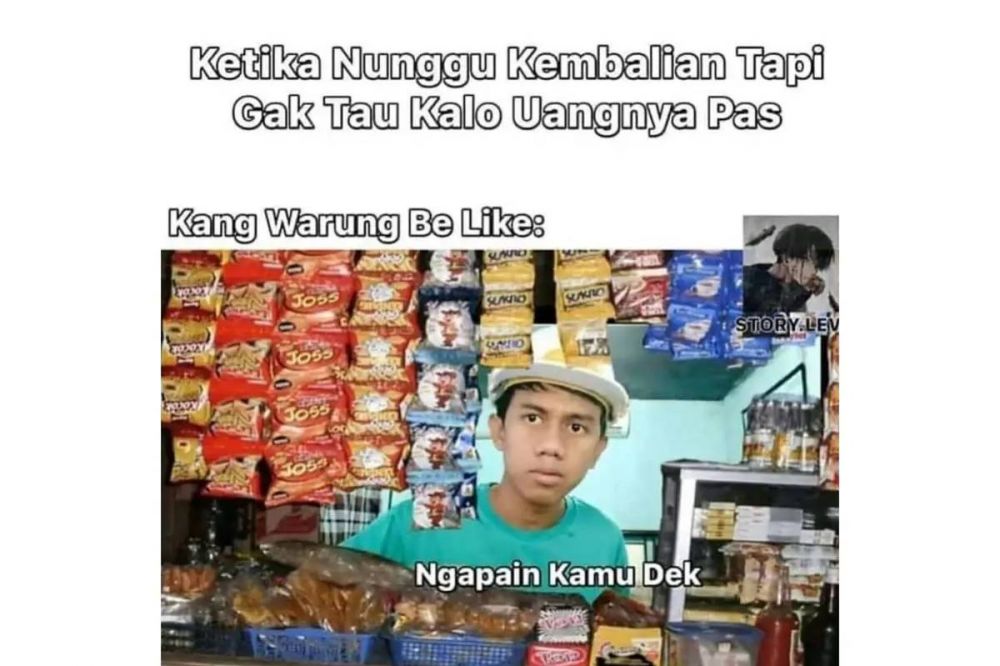 7 Meme random saat di warung ini bikin gagal fokus, ada yang pernah lakuin?