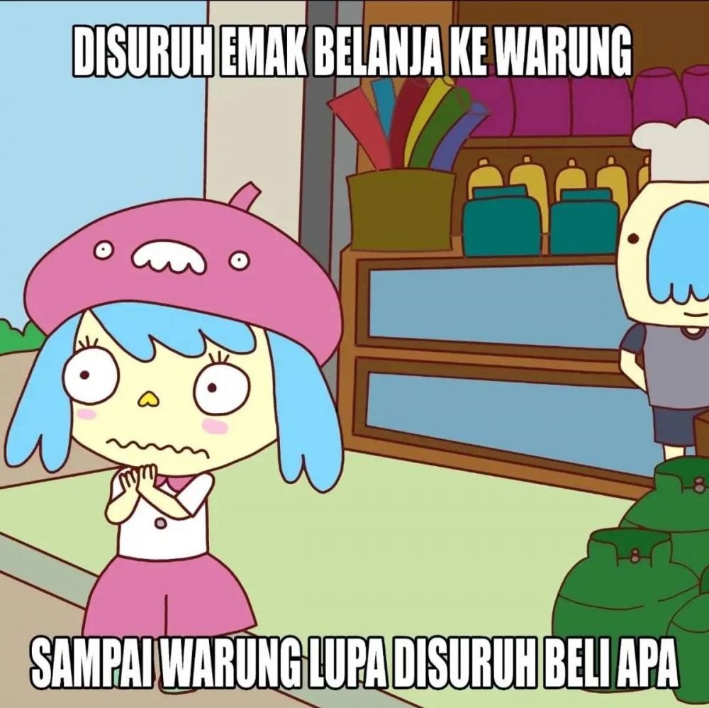 7 Meme random saat di warung ini bikin gagal fokus, ada yang pernah lakuin?