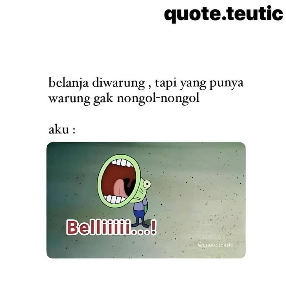 7 Meme random saat di warung ini bikin gagal fokus, ada yang pernah lakuin?
