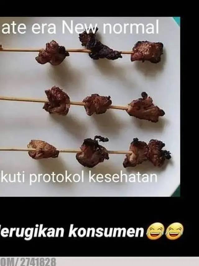 7 Momen apes saat beli sate, ekspektasi bikin laper tapi realita bikin ngelus dada
