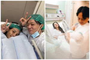 7 Momen Erika Carlina melahirkan anak pertama, DJ Bravy dampingi kekasih selama persalinan
