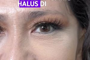 Garis halus bawah mata sering bikin makeup nge-crack, ini solusinya agar hasilnya lebih flawless