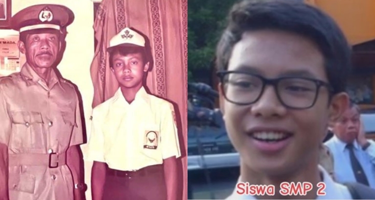 Emang boleh semirip itu? Begini 9 potret bukti Alam Ganjar plek-ketiplek sang ayah saat masih muda