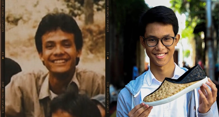 Emang boleh semirip itu? Begini 9 potret bukti Alam Ganjar plek-ketiplek sang ayah saat masih muda