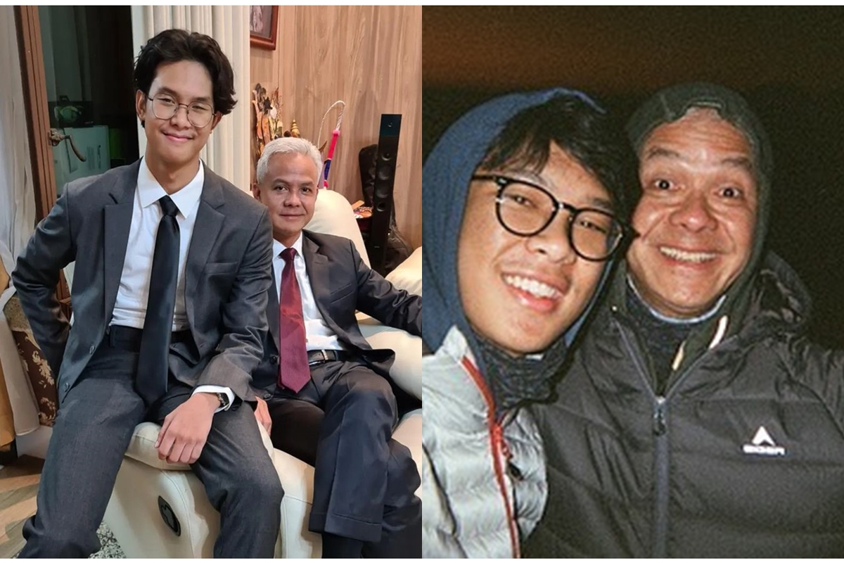 Emang boleh semirip itu? Begini 9 potret bukti Alam Ganjar plek-ketiplek sang ayah saat masih muda