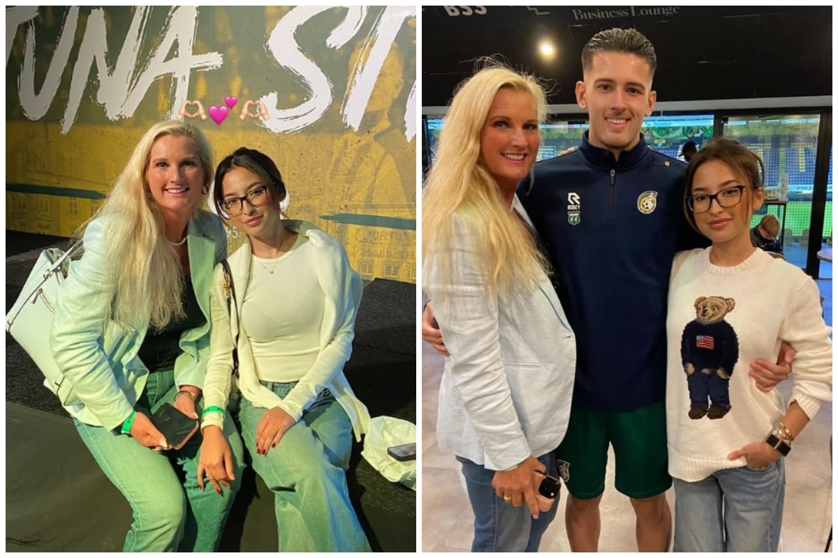 9 Momen Jennifer Coppen nonton Justin Hubner tanding di klub baru bareng Mama Brigitte, akrab pol