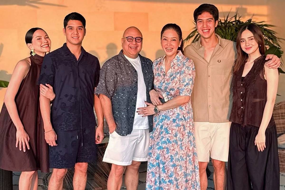 7 Potret taman belakang dan kolam renang vila mewah Maia Estianty di Bali, viewnya langsung laut