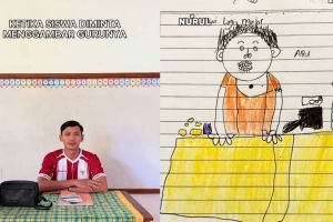 7 Potret lucu hasil gambar anak SD saat pelajaran seni ini hasilnya absurd tapi bikin salut