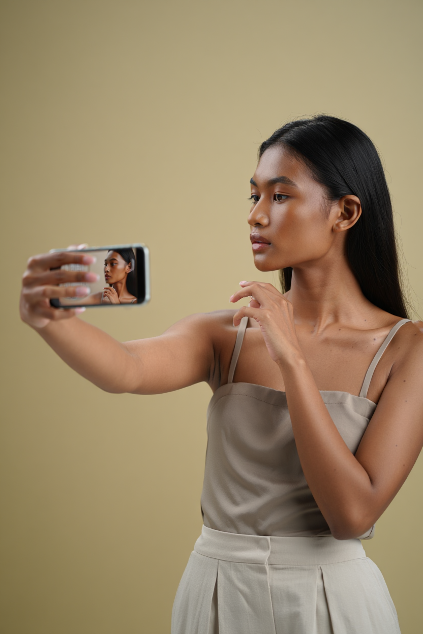 100 Kata-kata caption foto selfie yang bikin followers kepo