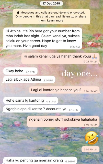 Athina Papadimitriou spill chat awal didekati Rio Haryanto, gaya basa-basi sang pembalap bikin salfok