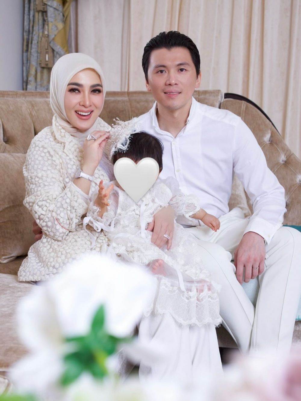 Reino Barack puji rutinitas pagi Syahrini selama jadi ibu, bangun dini hari demi salat tahajud