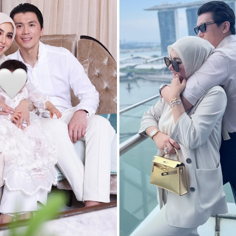 Reino Barack puji rutinitas pagi Syahrini selama jadi ibu, bangun dini hari demi salat tahajud