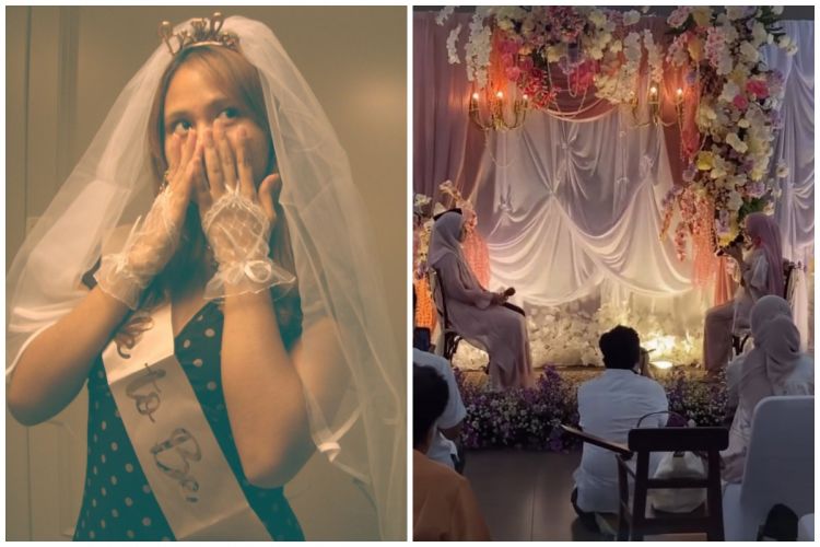 9 Potret pengajian Nadin Amizah jelang nikah dengan Faishal Tanjung, penampilannya anggun berhijab