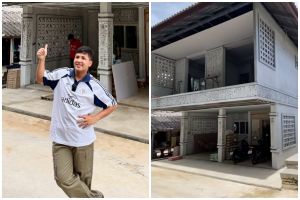 Tak cuma beli kebun karet 1 hektar, Jirayut juga bangun rumah megah di kampung, ini 9 potretnya
