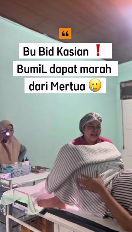 Viral mertua marahi menantu gegara ngeluh capek saat melahirkan, ucapannya bikin ikut sakit hati