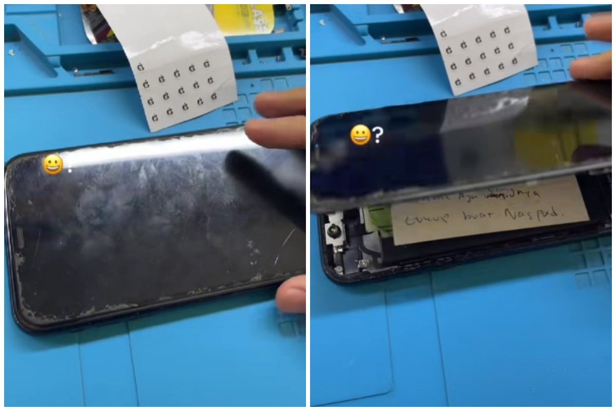 Tukang servis ini syok disogok Rp20 ribu, diminta batalin benerin HP biar nggak ketahuan selingkuh