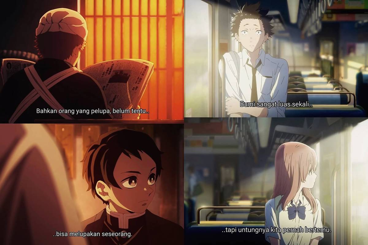 14 Quotes tentang cinta dan hidup dari anime ini lebih bijak dari motivator, maknanya dalem banget