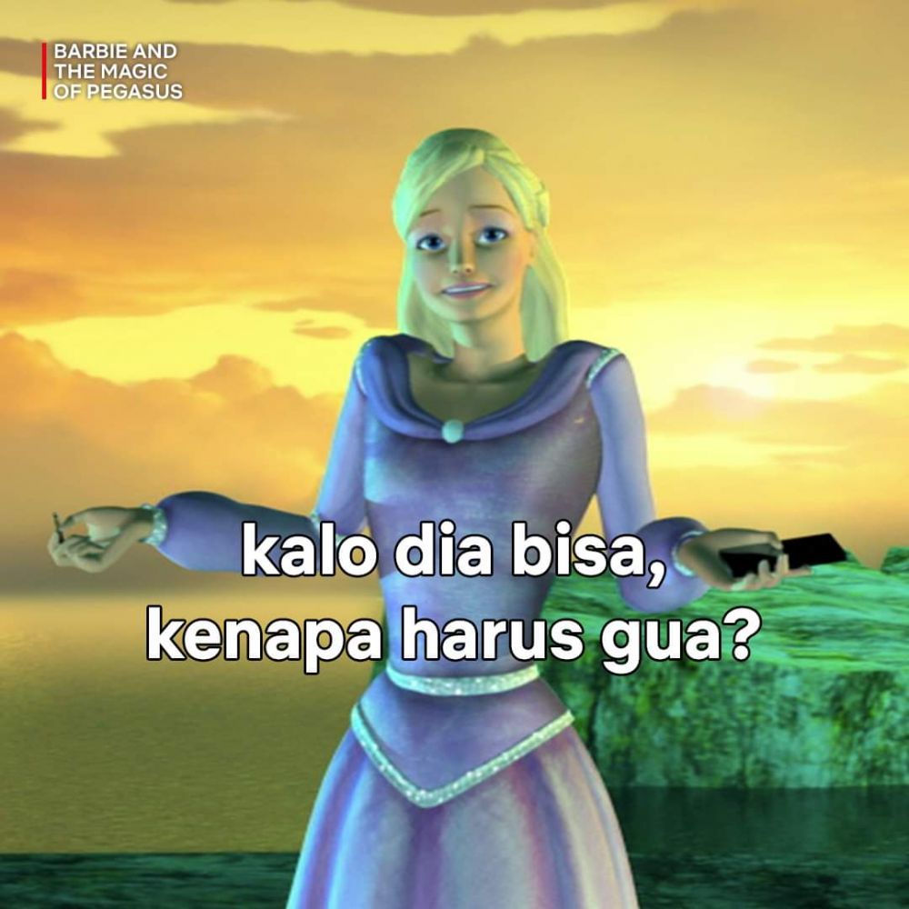 9 Meme lucu pakai foto Barbie ini auto bikin ngakak, tapi ada juga yang nyesek sampai ke hati