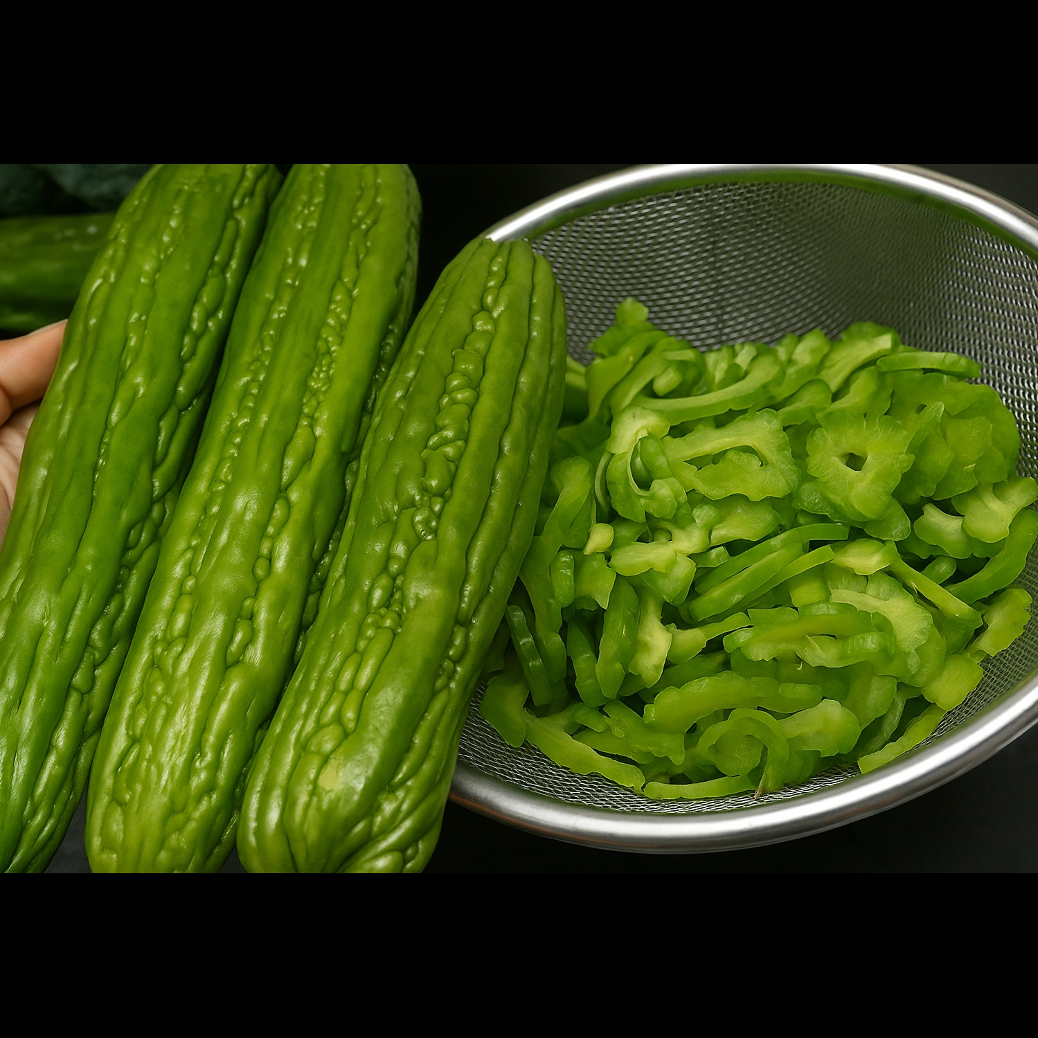 Bukan diremas garam, ini trik jitu olah pare biar nggak pahit tapi tetap hijau dan renyah