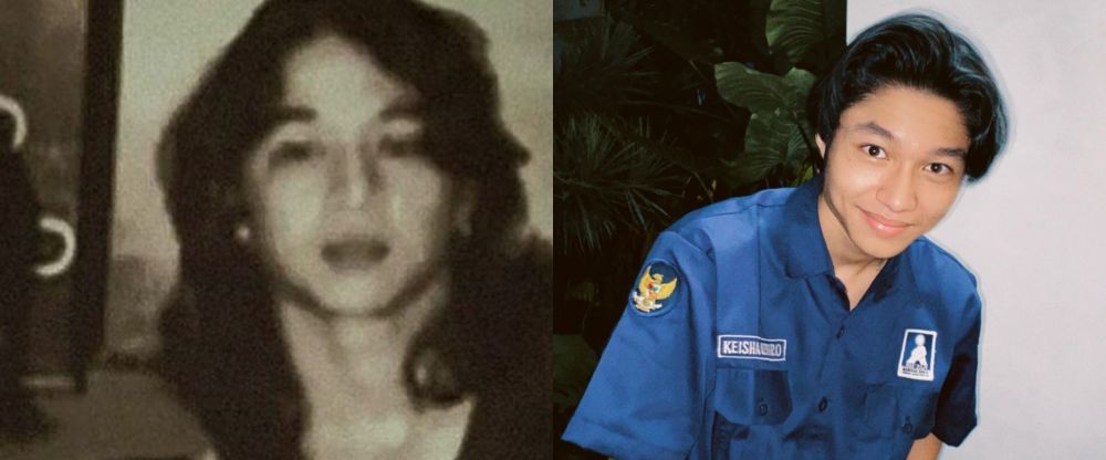 Paras waktu remajanya plek ketiplek sang anak, ini 9 beda gaya Pasha Ungu muda dengan Keisha Alvaro