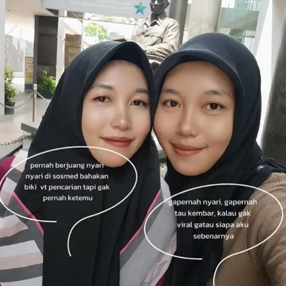 Kisah saudara kembar terpisah sejak bayi, ketemu nggak sengaja di usia 24 tahun gara-gara TikTok