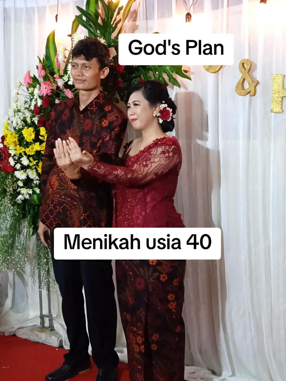 Wanita ini curhat baru menikah di usia 40 tahun, tapi langsung diberi momongan anak kembar