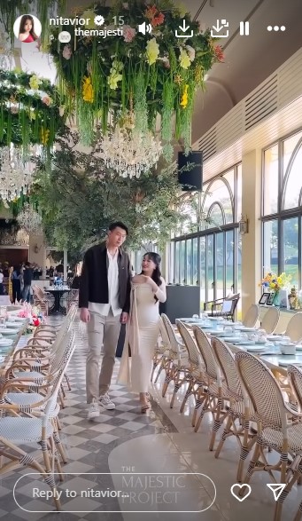 9 Potret meriah gender reveal anak pertama Nita Vior dan Vincent, spill nama calon buah hatinya
