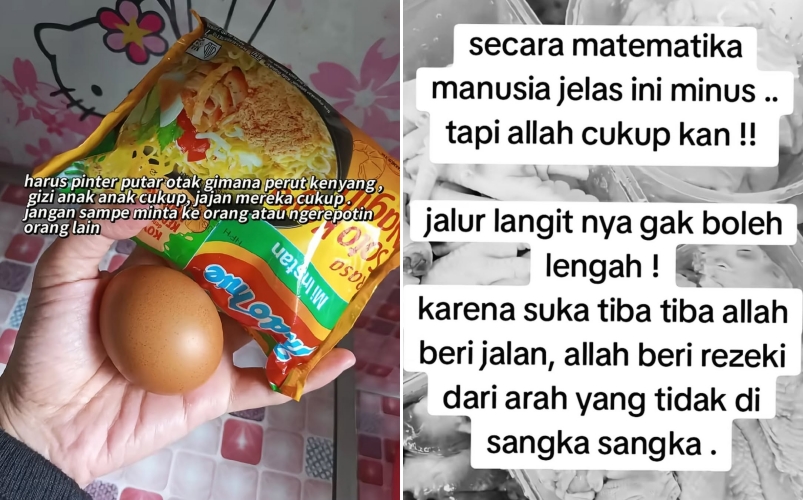 Ibu dua anak ini ungkap cara bertahan hidup dengan gaji Rp1,5 juta, kisahnya bikin simpati warganet