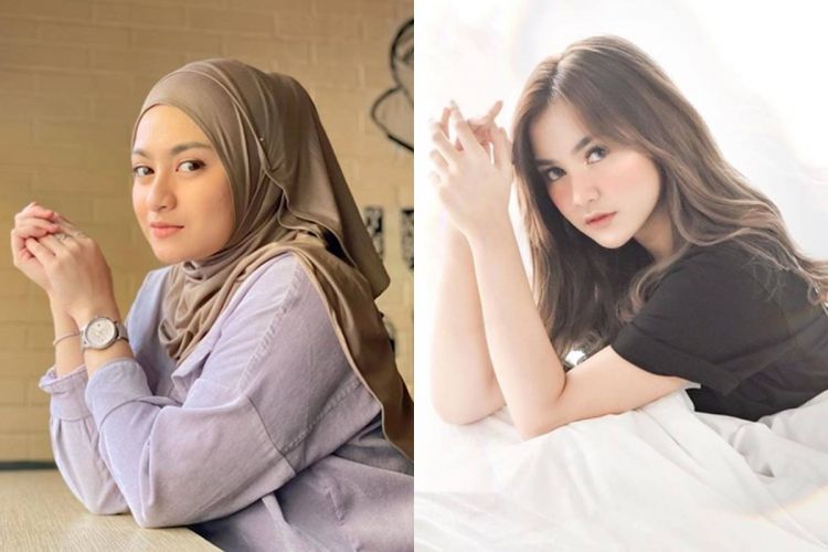 Disebut punya wajah mirip, 9 beda gaya Mahalini dan Nathalie Holscher ini bikin gagal fokus